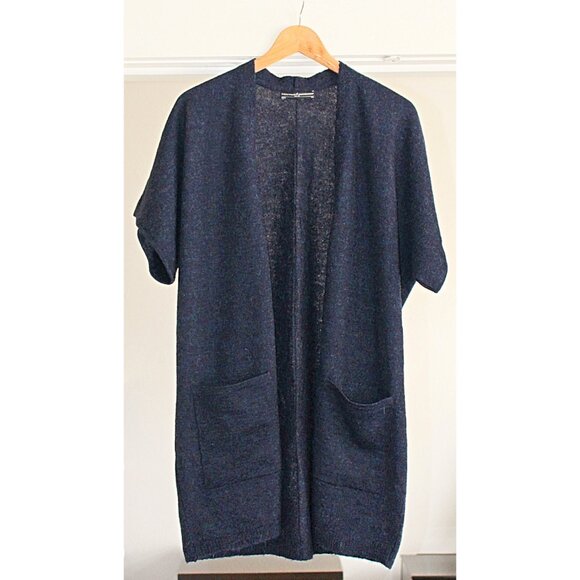 Peruvian Connection - 100% Baby Alpaca Open Front, Kimono Slv Cardigan, M/L - Picture 4 of 8